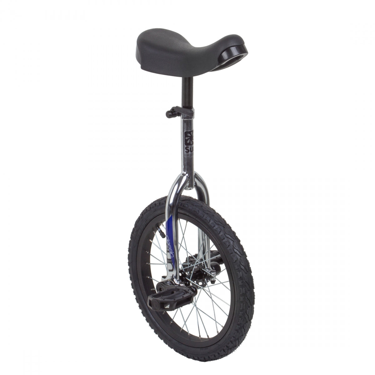 Unicycle Sun Classic 16In (E) Chrome Plated/Bk