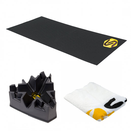 Trainer Saris 9781T Kit Mat/Climbing Block/Towel