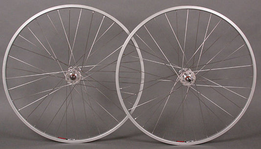 Sun CR18 silver rims Fixed Gear Track Bike Wheelset 700c 36 Hole