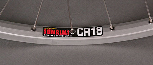 Sun CR18 silver rims Fixed Gear Track Bike Wheelset 700c 36 Hole – Velo ...