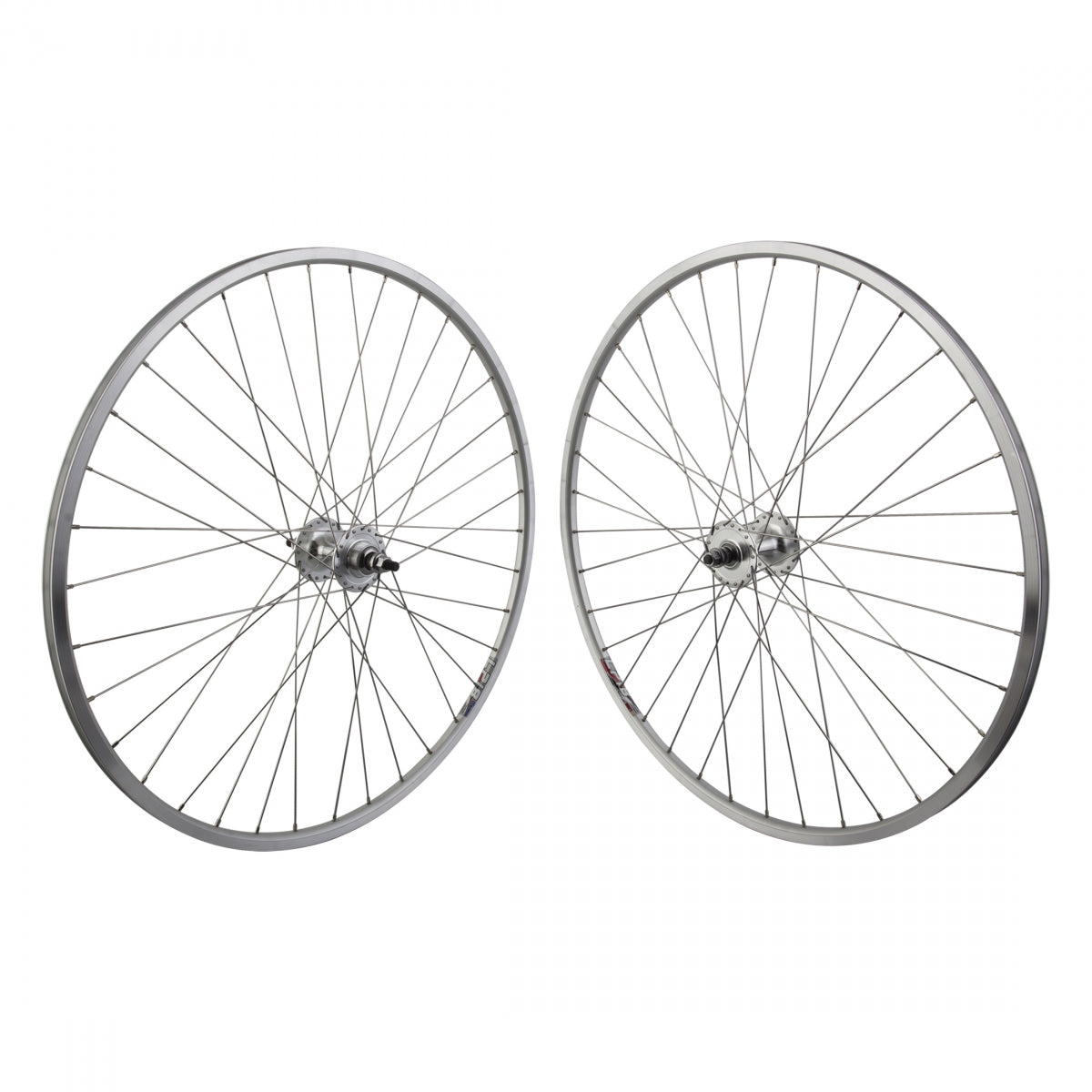 Wm Weinmann 700c Fixie Wheelset, Lp18, 36H, Silver, Form Fx/Fw