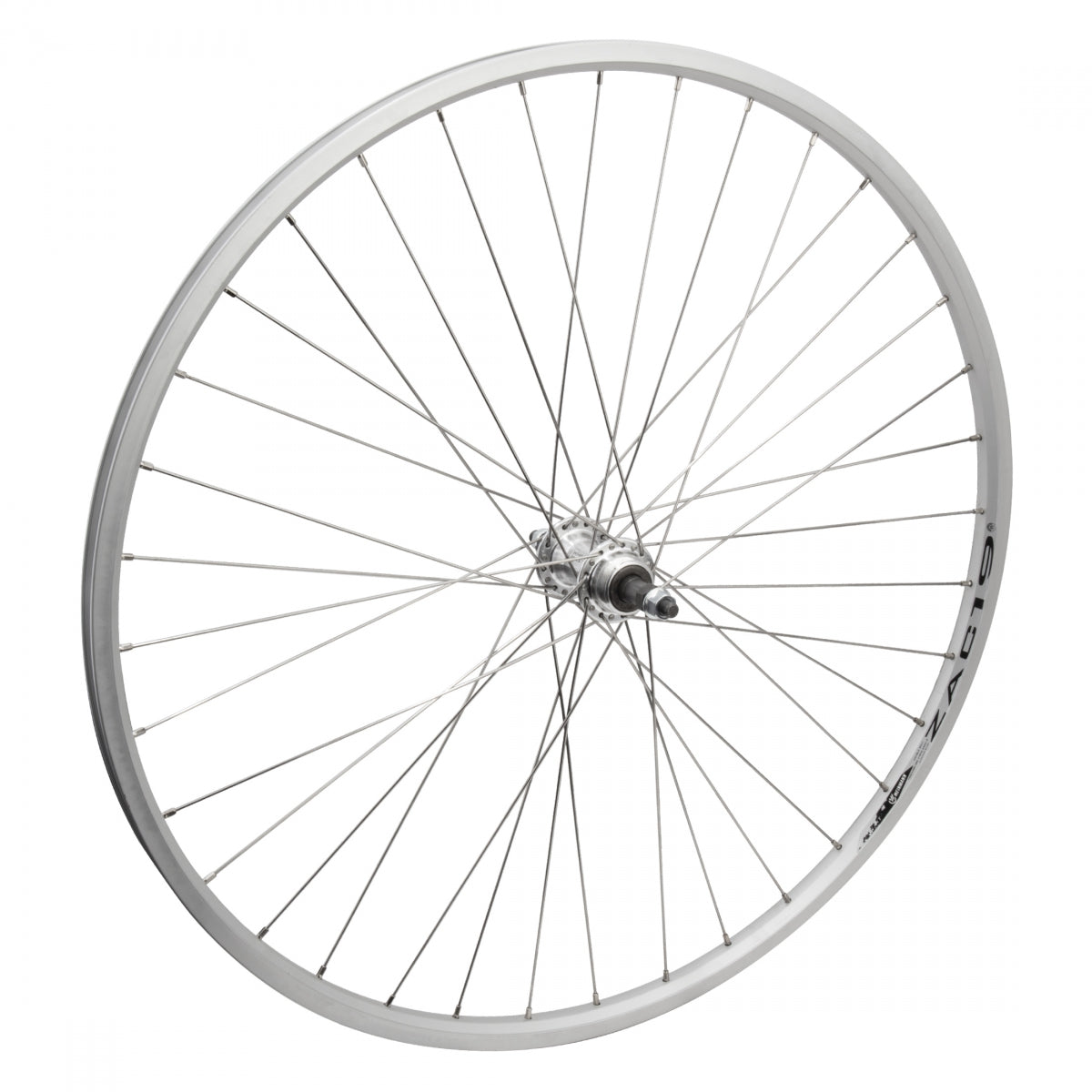 WheelMaster 700c Hybrid/Comfort Rear Wheel, Weinmann Zac19, 5/6/7-Speed Fw, 36H, Silver