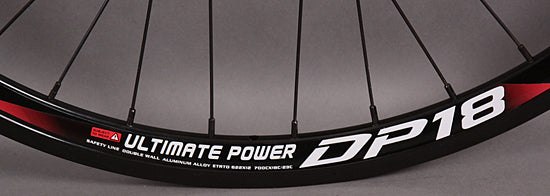 Weinmann DP18 BLACK 32h fixed gear wheelset FORMULA HUBS