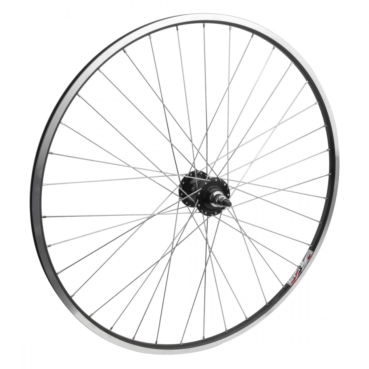 Wheel Master Weinmann Lp18 Rear Wheel, 700c, 36H, Fixie/Freewheel, Black/Black/Silver