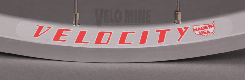 Velocity A23 Silver Shimano RS400 28h Hubs Road Bike Wheels 8-11