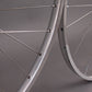 H + Plus Son TB14 Silver Dura Ace 7600 Track Hubs Wheelset
