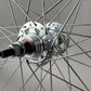 H + Plus Son TB14 Silver Fixed Gear Formula Track Hubs Wheelset