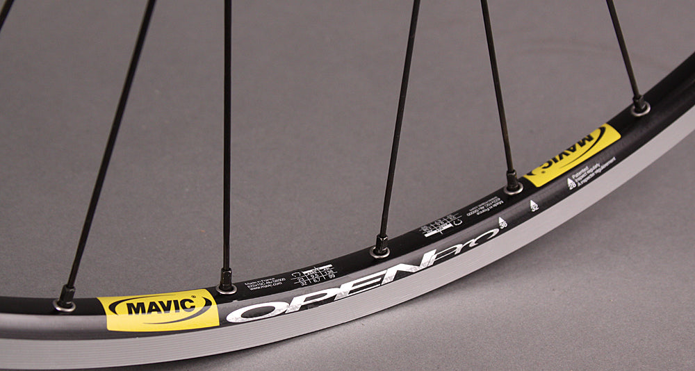 Mavic Open Pro Road Bike Wheelset DT Swiss 370 Hubs 32h
