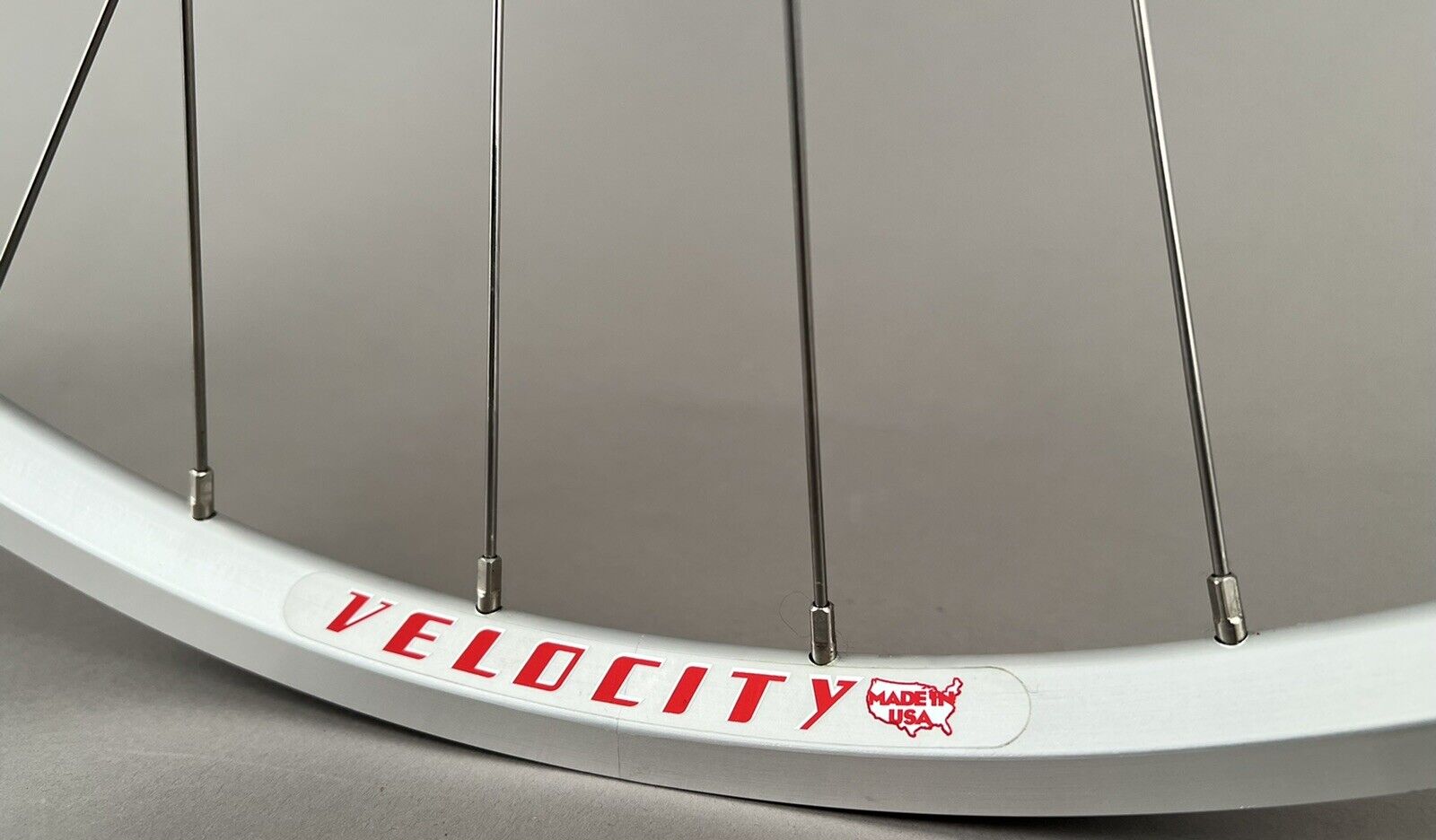 Velocity A23 650b SILVER ROAD BIKE WHEELSET SHIMANO 4600 HUBS