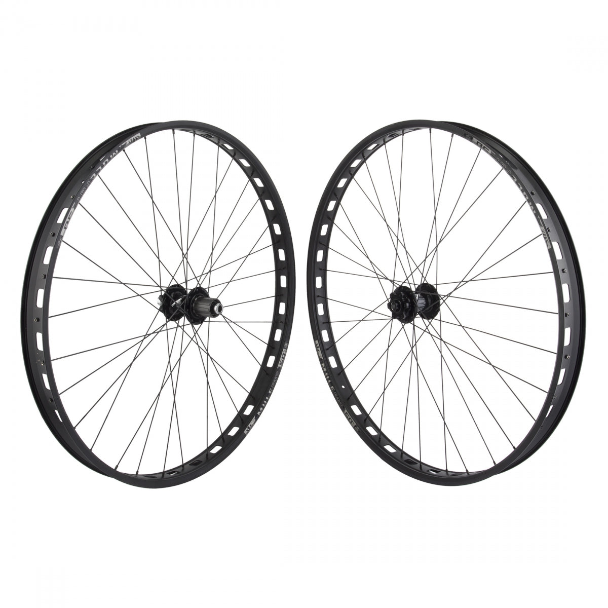Sun Mulefut50 29er Black 15x 100 12x 142 SRAM MTH 746 Hubs Mountain Bike Wheelset