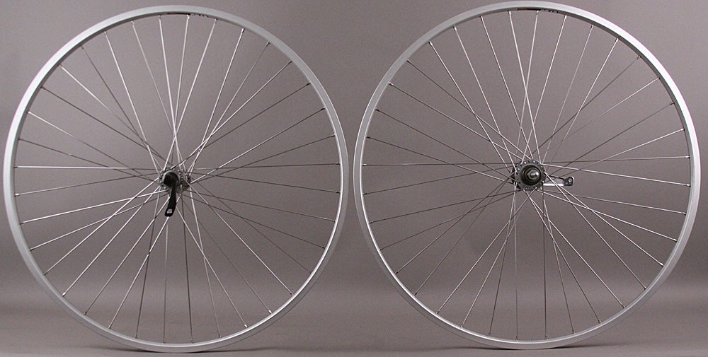 SUN CR18 Silver Shimano Coaster Brake Single Speed Wheelset