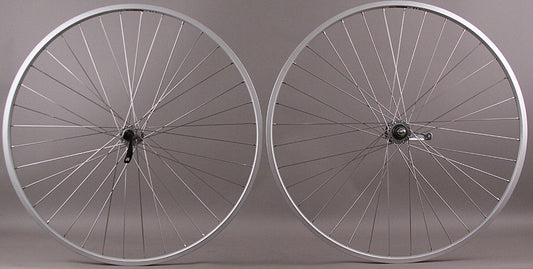 SUN CR18 Silver Shimano Coaster Brake Single Speed Wheelset