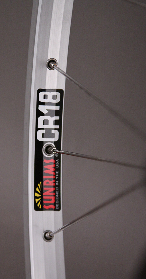 SUN CR18 Silver Shimano Coaster Brake Single Speed Wheelset