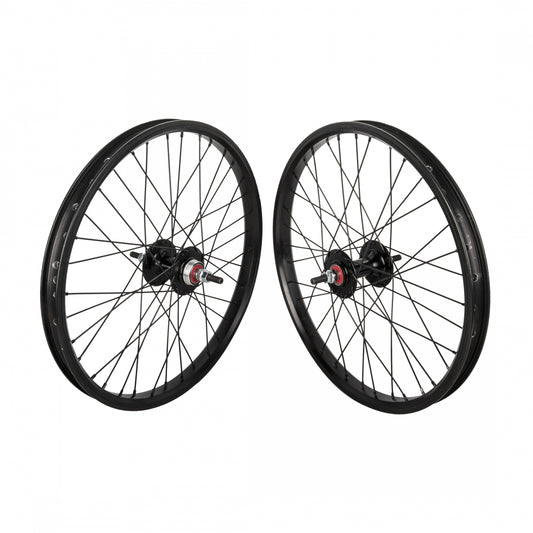 Wheelset  20X1.75 406X24 Black-Ops Dw1.1 36 Black -Ops Mx1100 Single Speed Freewheel Seal 3/8 110Mm Dti2.0Bk