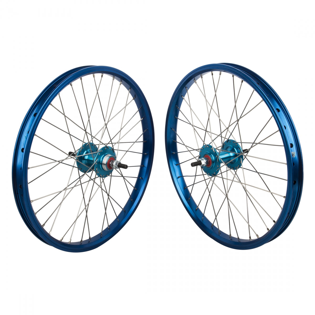 Wheelset  20X1.75 406X24 Black-Ops Dw1.1 Blue 36 Black -Ops Mx1100 Single Speed Freewheel Seal 3/8 Blue 110Mm Dti2.0Sl