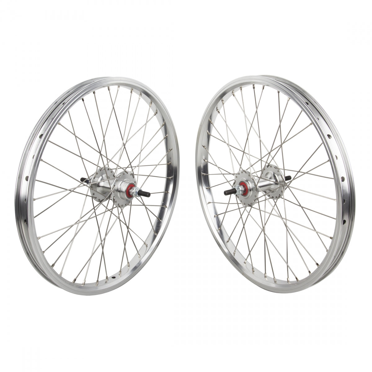 Wheelset  20X1.75 406X24 Black-Ops Dw1.1 Silver 36 Black -Ops Mx1100 Single Speed Freewheel Seal 3/8 Sl 110Mm Dti2.0Sl