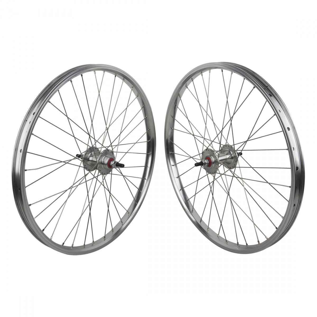 Wheelset 24X1.75 507X24 Black -Ops Dw1.1 Silver 36 Black -Ops Mx1100 Single Speed Freewheel Seal 3/8 Sl 110Mm Dti2.0Sl