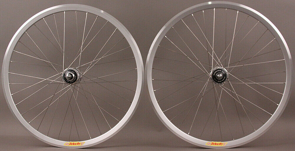 Velocity Deep V Shimano Dura Ace 7600 hubs Track Bike Wheelset