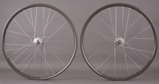 H Plus + Son Archetype Hard Anodized Phil Wood hubs Wheelset