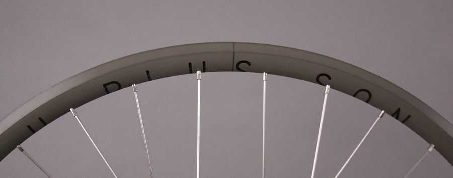 H Plus + Son Archetype Hard Anodized Phil Wood hubs Wheelset