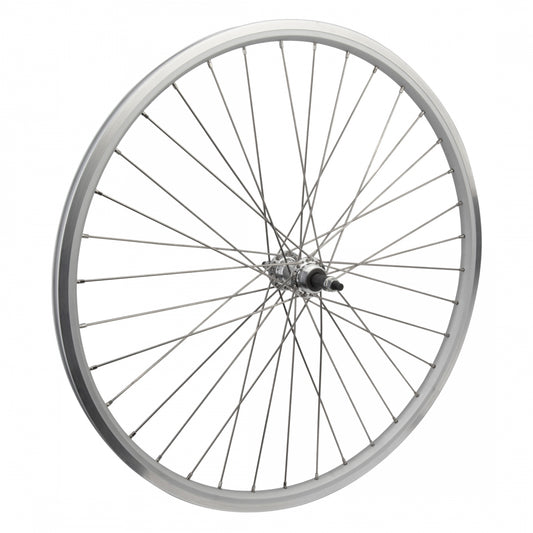 Wheel Rear  700c 622X19 Ryde Stratos Silver 36 Wm Ab1000 Freewheel 5/6/7Sp Bolt On 135Mm Ss12Gsl