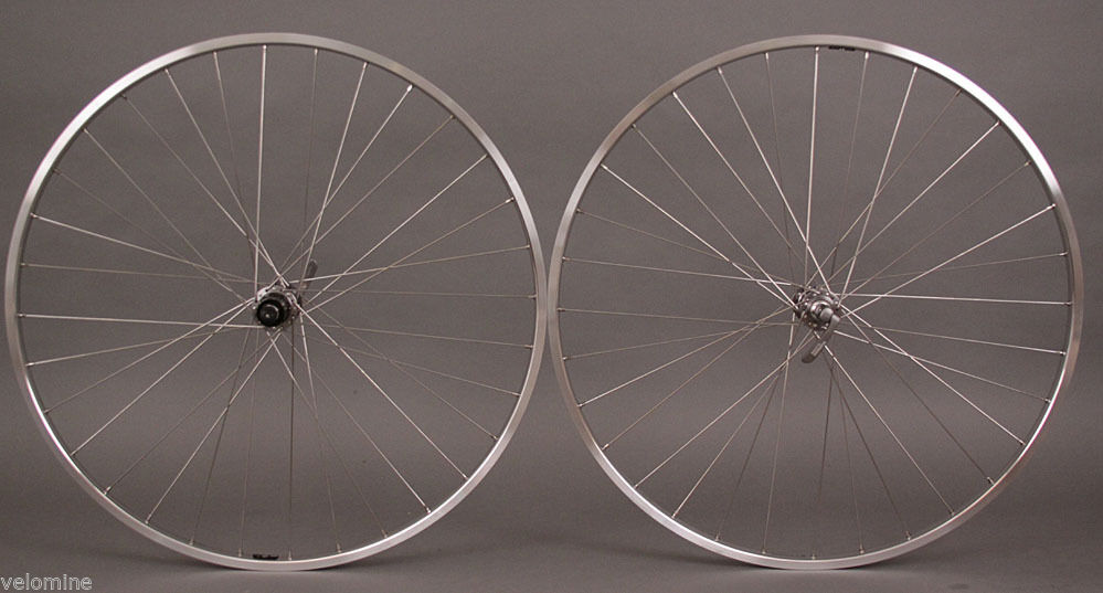 H + plus Son TB14 Silver 36h - Shimano 105 7000 hubs Wheelset