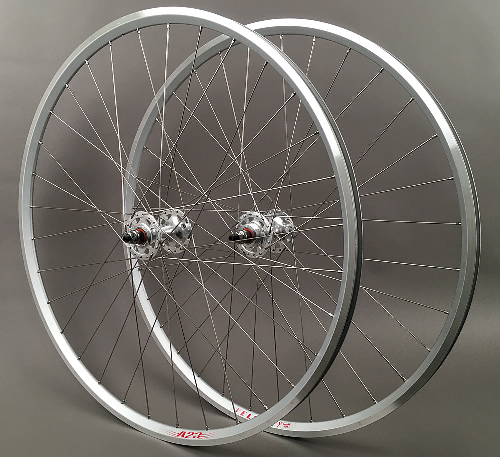 Velocity A23 Track Bike Fixed Gear Singlespeed Wheels Silver