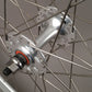 H Plus + Son SL42 Sandblasted Silver Fixed Gear Wheelset MSW 32H