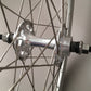 H Plus + Son SL42 Sandblasted Silver Fixed Gear Wheelset MSW 32H