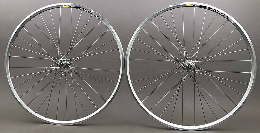 Silver Rims E Bike Mavic CXP Elite Rims Silver Road Bike Wheelset 8 9 10 Speed – Velo Mine
