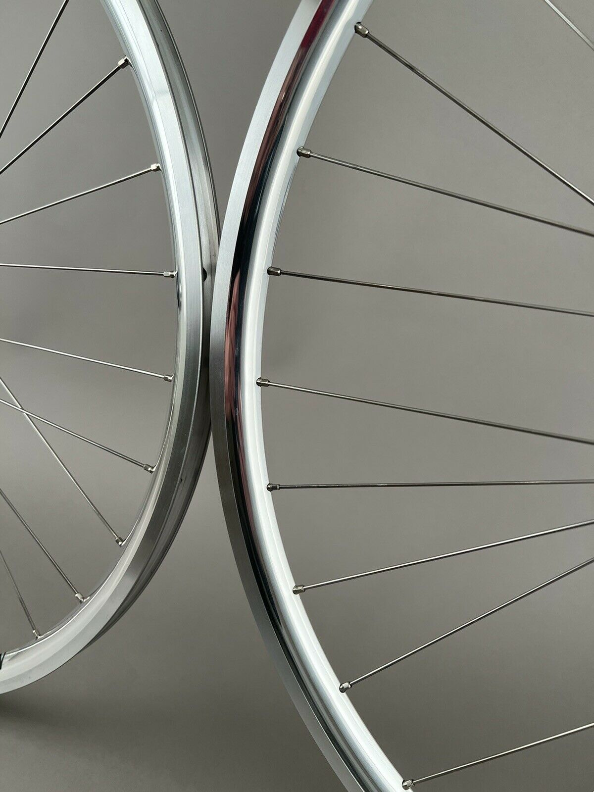 H Plus Son Archetype Silver Miche Hubs Road Bike Rim Brake Wheelset choose freehub