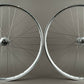 H Plus Son Archetype Silver Rims Miche Hubs Track Bike Wheelset