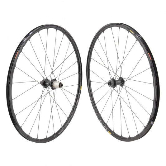 Wheelset 700c 622X19 Mavic Open Pro Ust Black Disc 24 Or8 Rd1120 8-11Scas Centerlock 12Mm Sealed Bk 142Mm Sapim Race Bk
