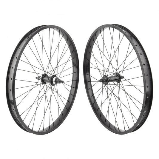 Wheelset  24X1.75 507X32 Se Bikes So Cal Flyer(21) Nmsw 36 Single Speed Ff Loose 3/8 Bk 110Mm 14Gbk