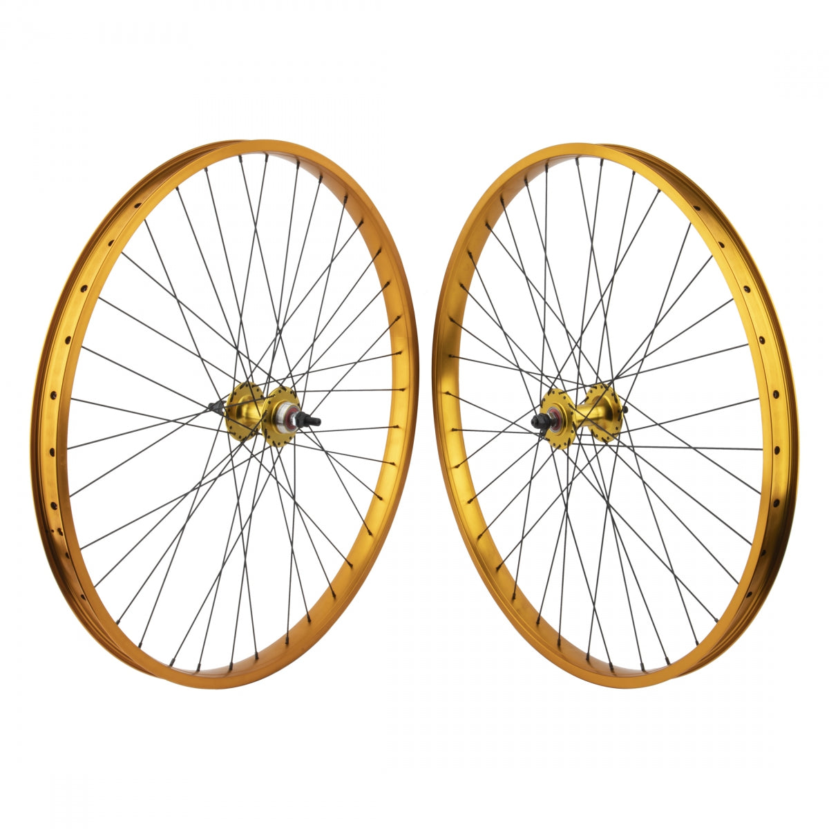 Wheelset 29er 622X32 Se Bikes Big Ripper(21) Gold Nmsw 36 Single Speed Ff Seal 3/8 110Mm Ss2.0Bk