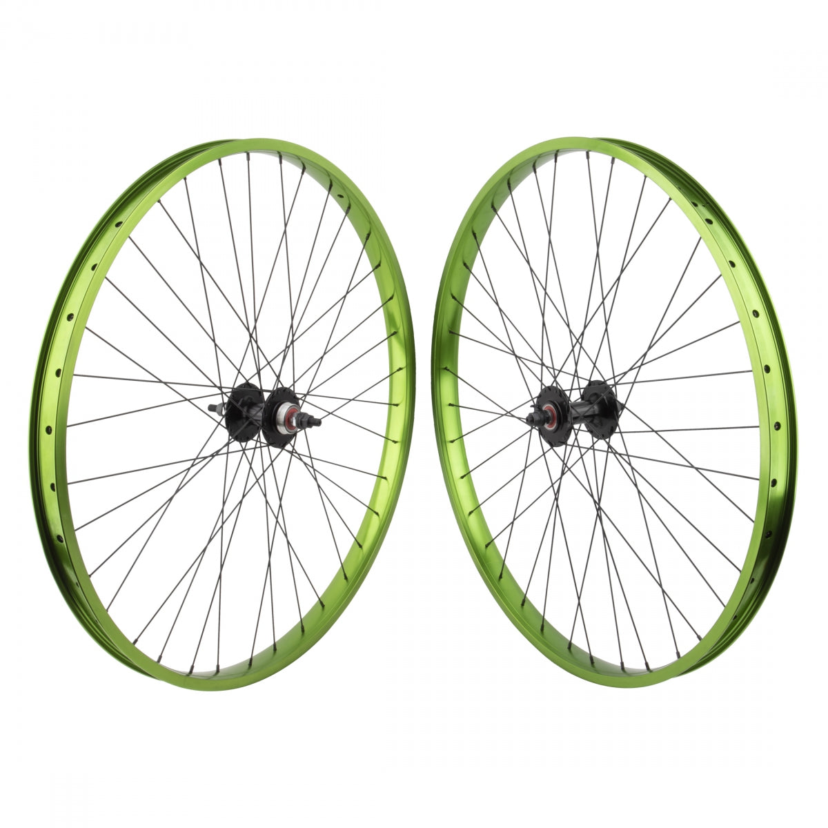 Wheelset 29er 622X32 Se Bikes Big Ripper(21) Green Nmsw 36 Single Speed Ff Seal 3/8 Black 110Mm Ss2.0Bk