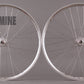 H + PLUS SON ARCHETYPE Polished Silver Rims Track Fixed Gear Wheelset 36H