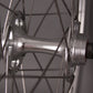 H Plus + Son SL42 POLISHED Silver Fixed Gear Wheelset MSW 32H