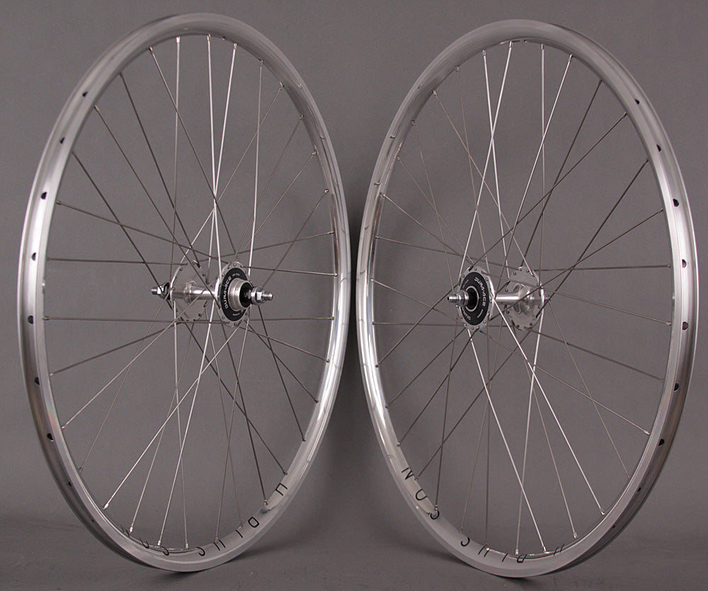 H Plus Son Archetype Wheelset Silver Dura Ace 7600 Hubs DT Comp