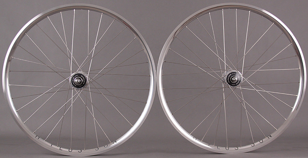 H Plus Son Archetype Wheelset Silver Dura Ace 7600 Hubs 36 Spoke