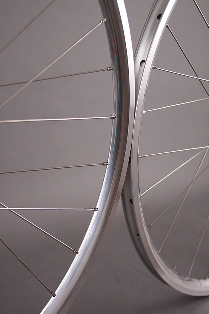 H Plus Son Archetype Wheelset Silver Dura Ace 7600 Hubs 36 Spoke