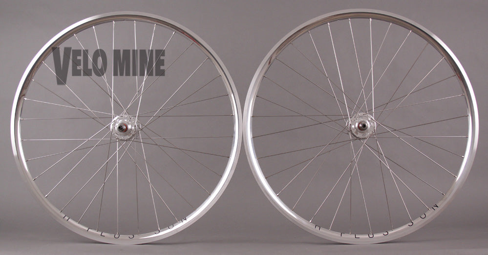H + Son Archetype Silver Fixed Gear Gran Compe Track Hubs Wheels
