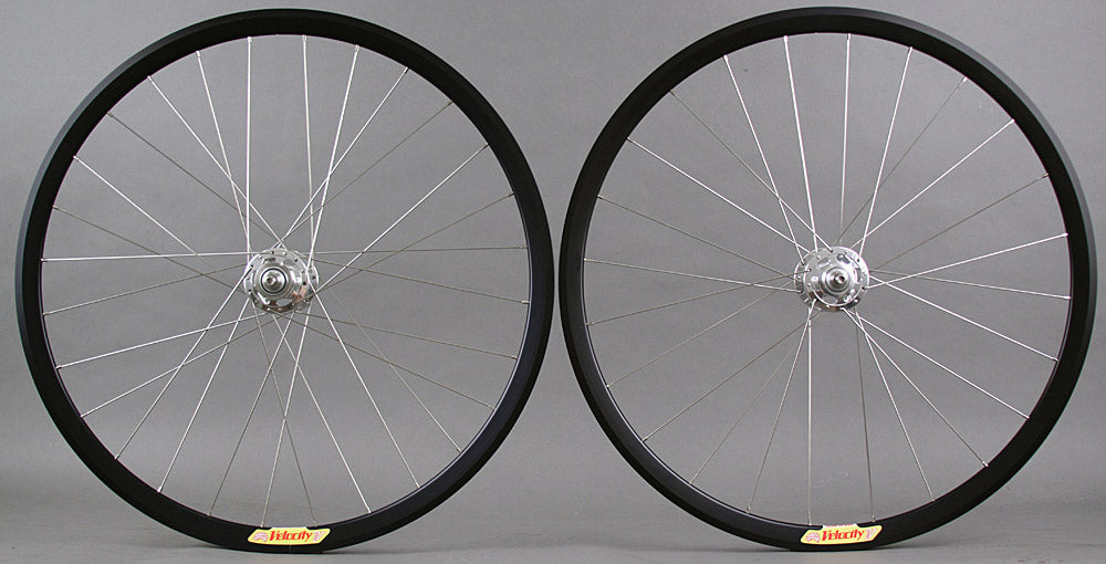 Velocity Deep V Black Singlespeed Track Wheels Paul Hubs NMSW