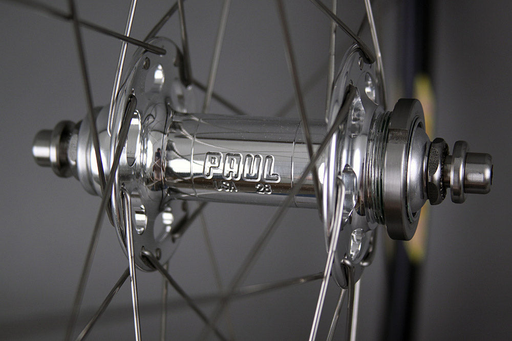 Velocity Deep V Black Singlespeed Track Wheels Paul Hubs NMSW