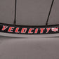 Velocity A23 White Industries High Flange Track Hubs Black