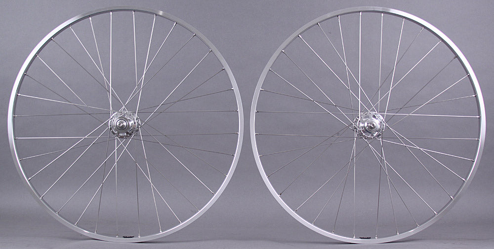 H Plus Son tb14 Silver Singlespeed Track Wheelset Paul Hubs