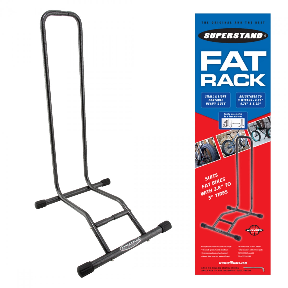 Display Stand Willworx Superstand Fatrack Retail Pack