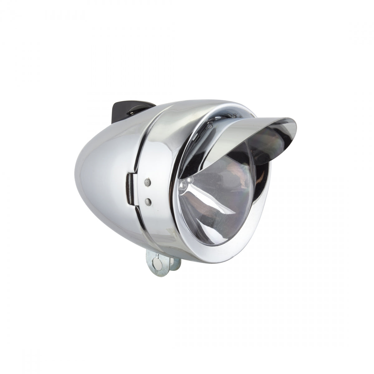 Lowrider Light Bullet Type 3-Led W/Visor Chrome Plated F/25.4/28.6Hs