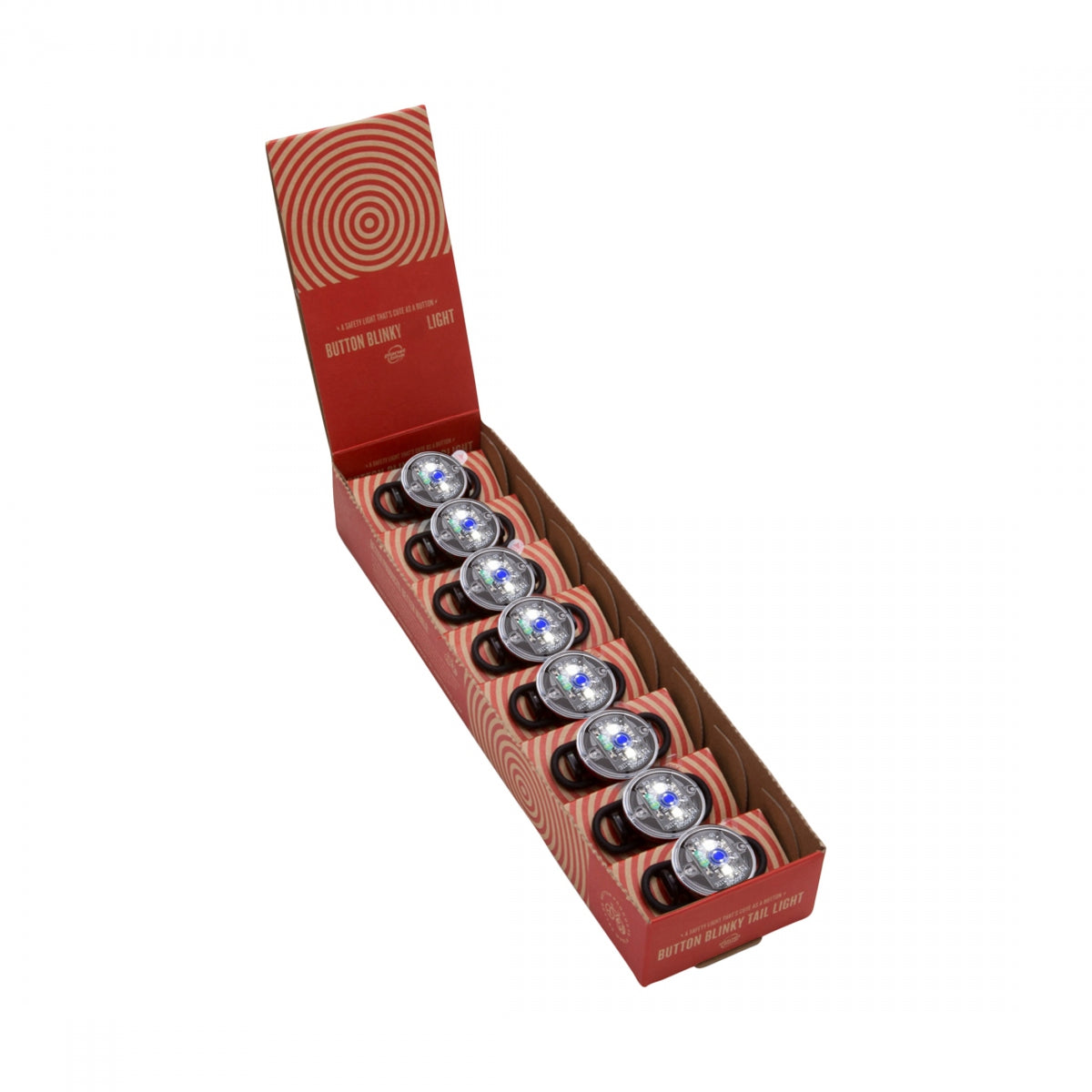 Light Pb Frt Button Blinky Pop Box Of 8