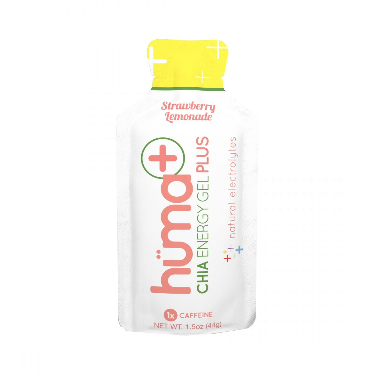 Food Huma Chia Energy Gel Plus Strawberry/Lemonade Bxof24